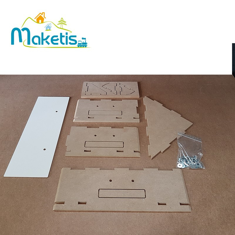 Easy Module Maketis triangle faible profondeur 29,5x29,5 cm MOD61000  - Maketis