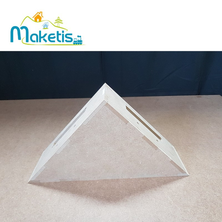 Easy Module Maketis triangle faible profondeur 29,5x29,5 cm MOD61000  - Maketis