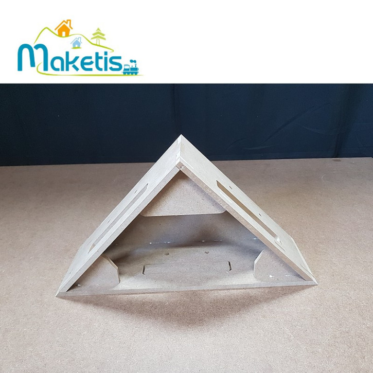 Easy Module Maketis triangle faible profondeur 29,5x29,5 cm MOD61000  - Maketis