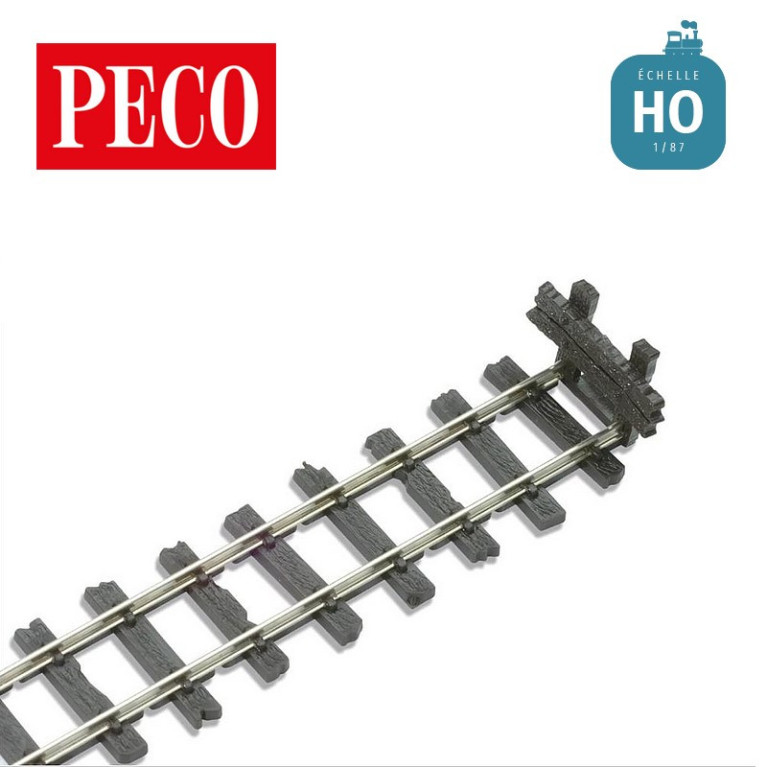 Heurtoir en bois (2pcs) pour voie HOe Peco SL-440 - Maketis Heurtoir en bois (2pcs) pour voie HOe Peco SL-440 - Maketis