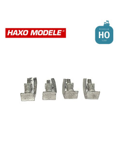Tampons carrés HO Haxo Modèle HM44011 (Fin de série)