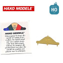 Plaque "Mon dernier train" HO Haxo Modèle HM44062 - Maketis
