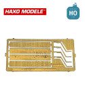 Marchepieds wagon couvert 2 pcs HO Haxo Modèle HM44066 - Maketis