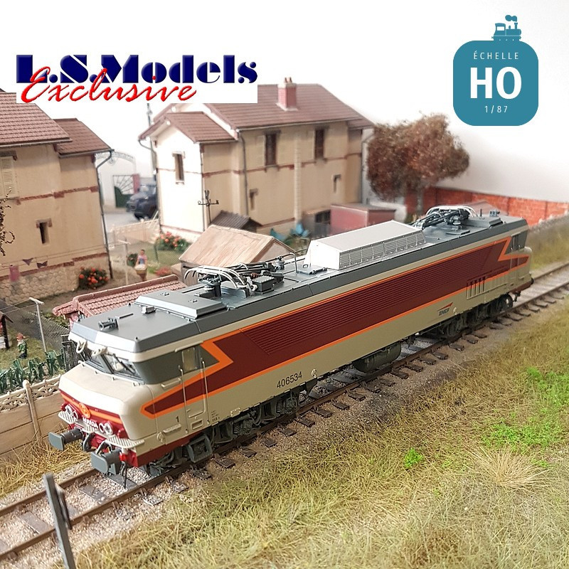 Locomotive CC 6534 Arzens SNCF Ep V-VI Digital son HO LS Models 10330S