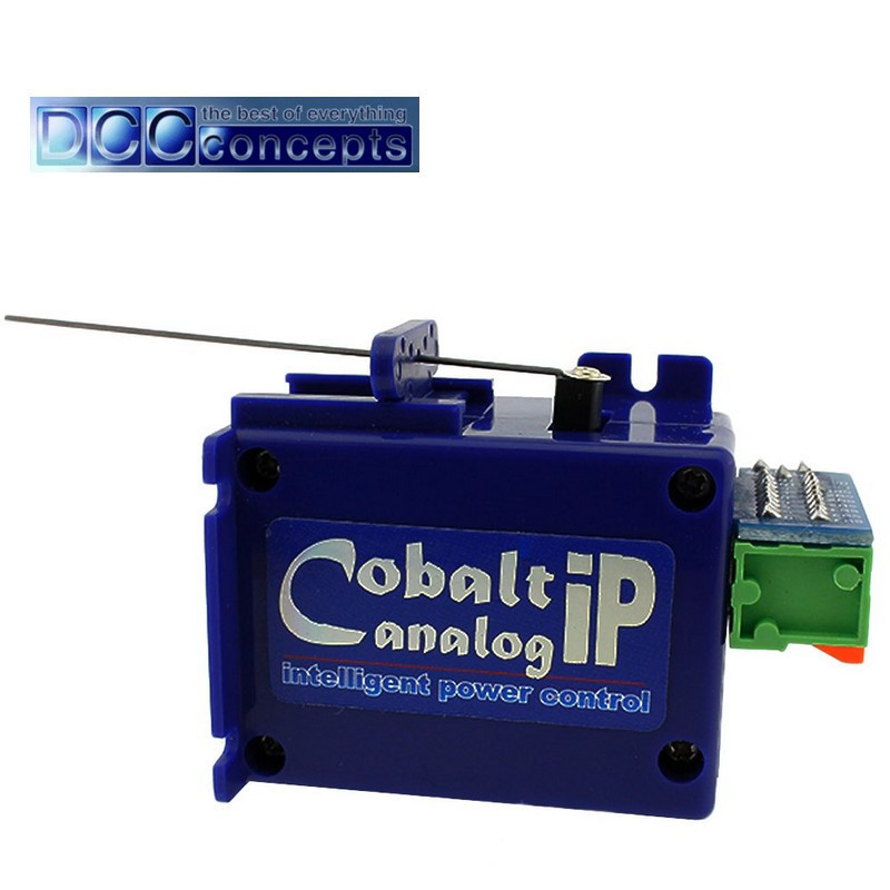 Moteur d'aiguillage Cobalt iP Analog DCCconcepts DCP-CB1iP - Maketis