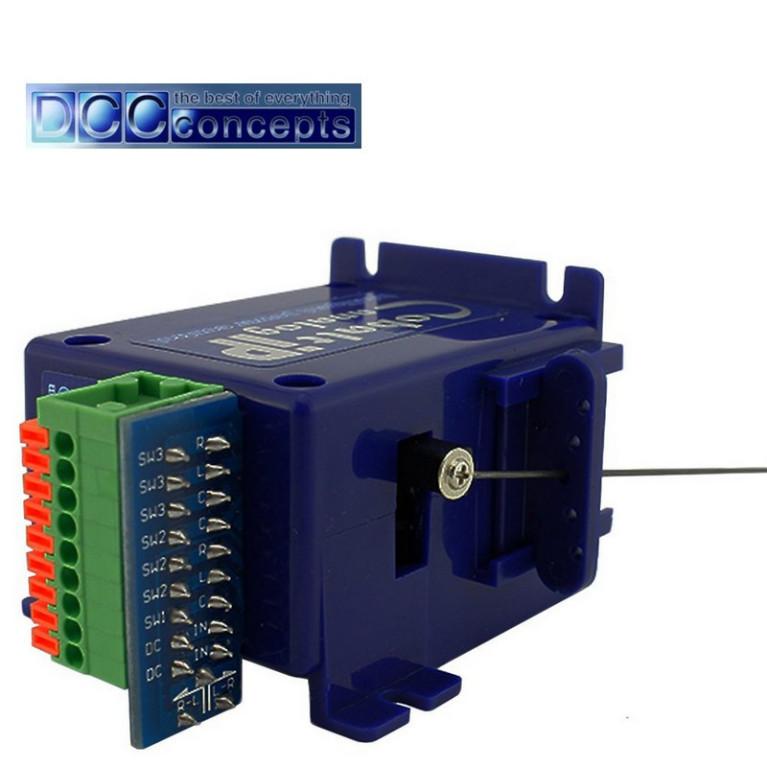 Moteur d'aiguillage Cobalt iP Analog DCCconcepts DCP-CB1iP - Maketis