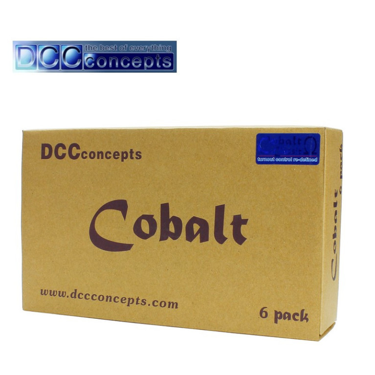 Moteur d'aiguillage Cobalt Classic Omega Analogique (6 pcs) DCCconcepts DCP-CB6omega - Maketis