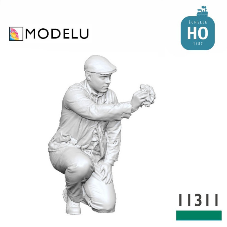 Nettoyeur d'étable HO Modelu 11311-087 - Maketis Nettoyeur d'étable HO Modelu 11311-087 - Maketis