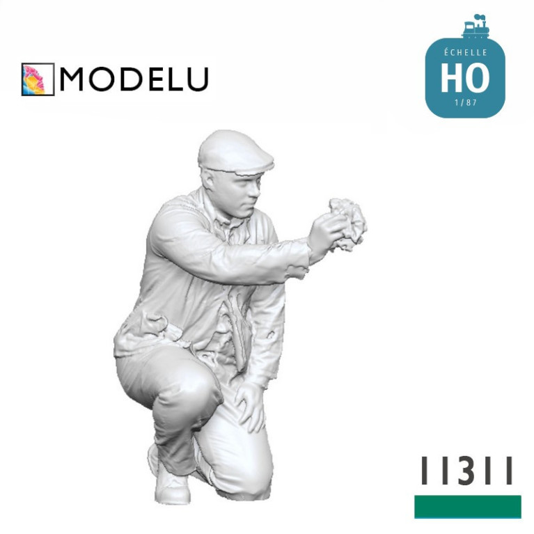 Nettoyeur d'étable HO Modelu 11311-087 - Maketis