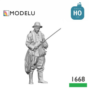 Pêcheur à la ligne HO Modelu 1668-087 - Maketis