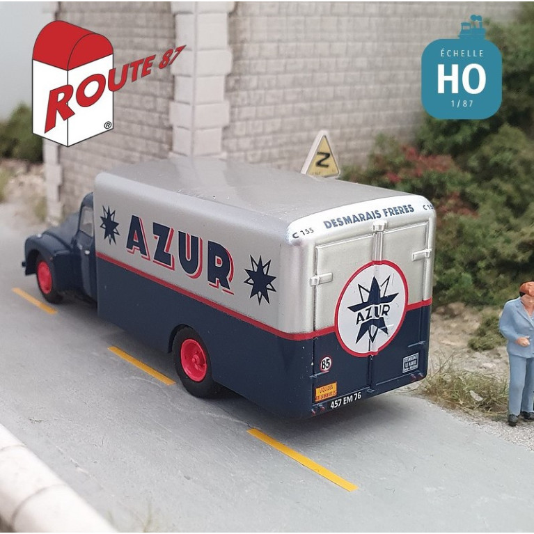 Citroën 55 fourgon Azur HO Route 87 Haxo Modèle RO1018 - Maketis Citroën 55 fourgon Azur HO Route 87 Haxo Modèle RO1018 - Maketis