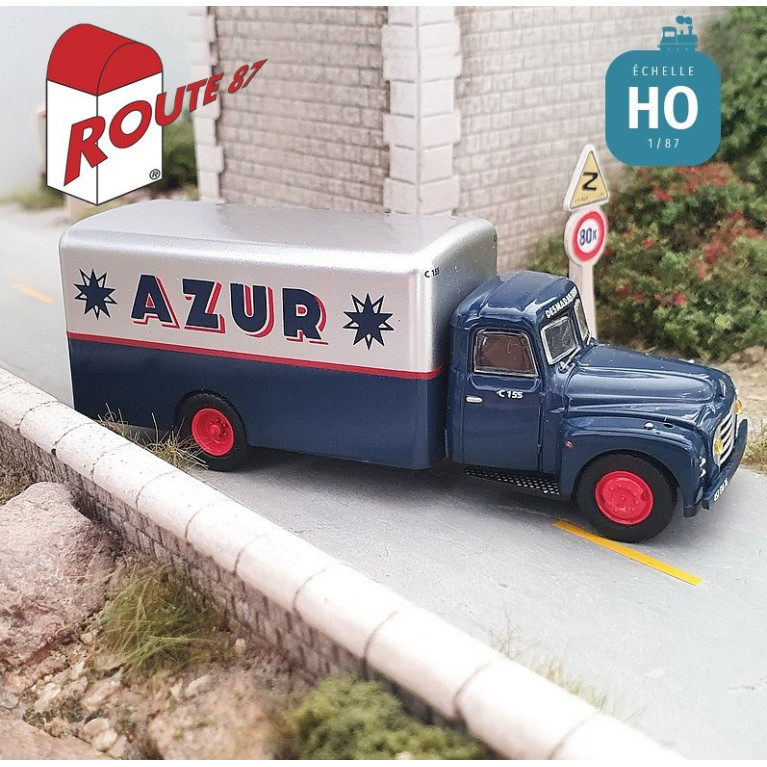 Citroën 55 fourgon Azur HO Route 87 Haxo Modèle RO1018 - Maketis Citroën 55 fourgon Azur HO Route 87 Haxo Modèle RO1018 - Maketis