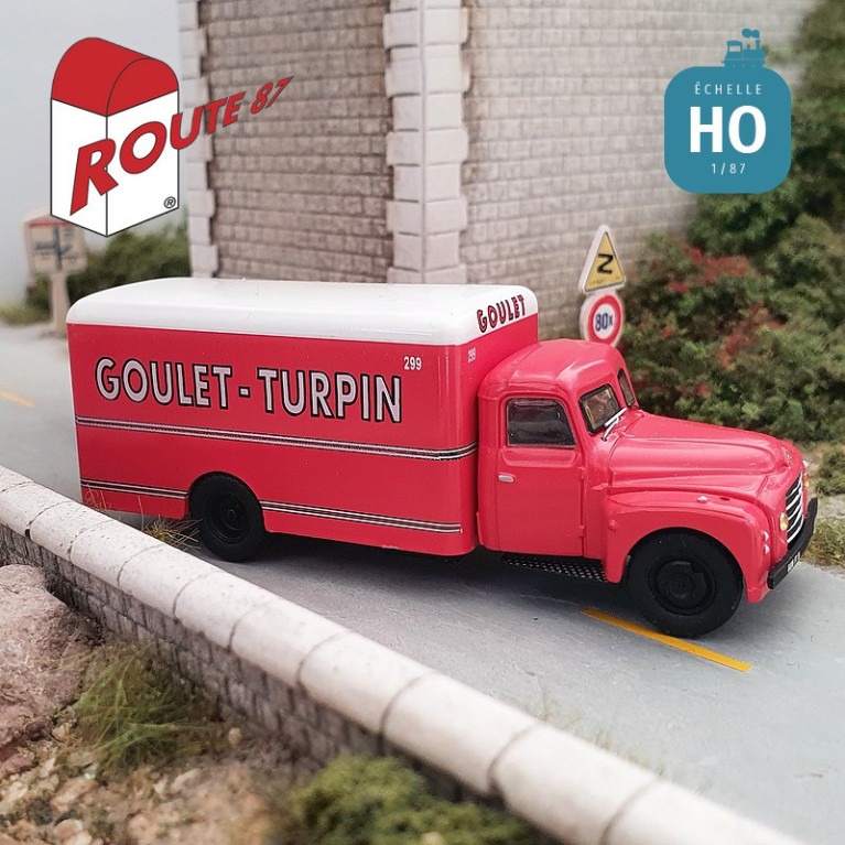 Citroën 55 fourgon Goulet Turpin HO Route 87 Haxo Modèle RO1009 - Maketis Citroën 55 fourgon Goulet Turpin HO Route 87 Haxo Modèle RO1009 - Maketis