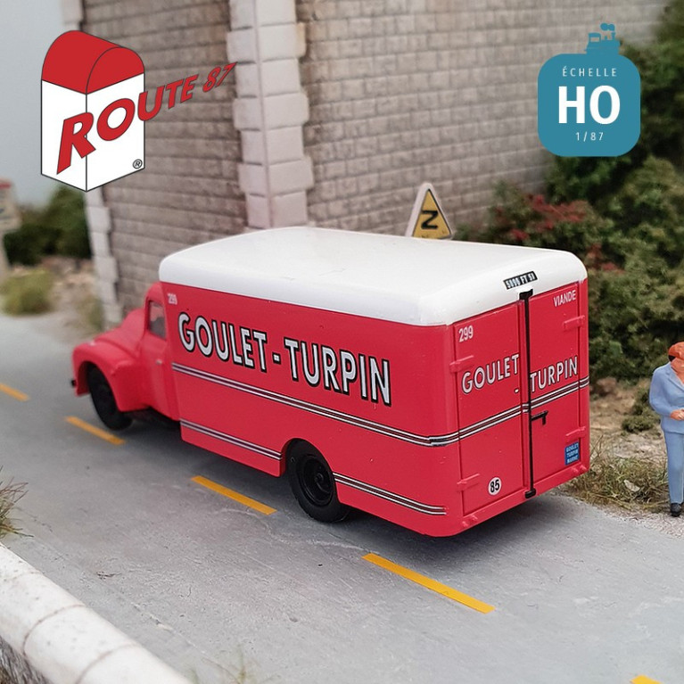 Citroën 55 fourgon Goulet Turpin HO Route 87 Haxo Modèle RO1009 - Maketis Citroën 55 fourgon Goulet Turpin HO Route 87 Haxo Modèle RO1009 - Maketis