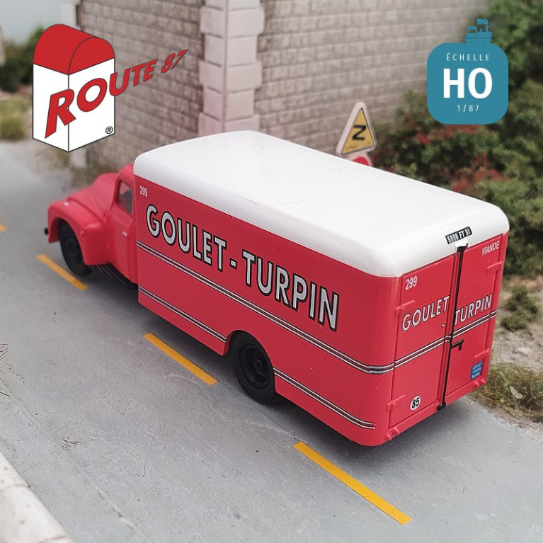 Citroën 55 fourgon Goulet Turpin HO Route 87 Haxo Modèle RO1009 - Maketis Citroën 55 fourgon Goulet Turpin HO Route 87 Haxo Modèle RO1009 - Maketis