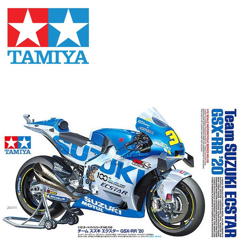 Suzuki Ecstar GSX-RR 20 1/12 Tamiya 14139 - Maketis