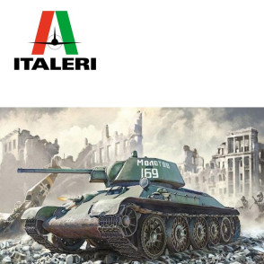 T-34/76 Modèle 1943 1/35 Italeri 6570 - Maketis