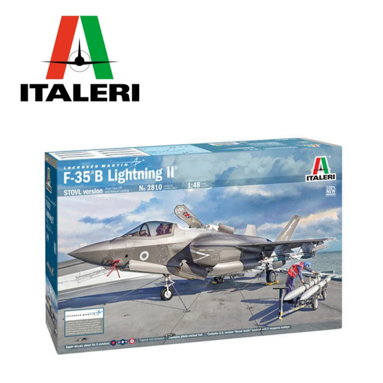 F-35B Lightning II 1/48 Italeri 2810 - Maketis