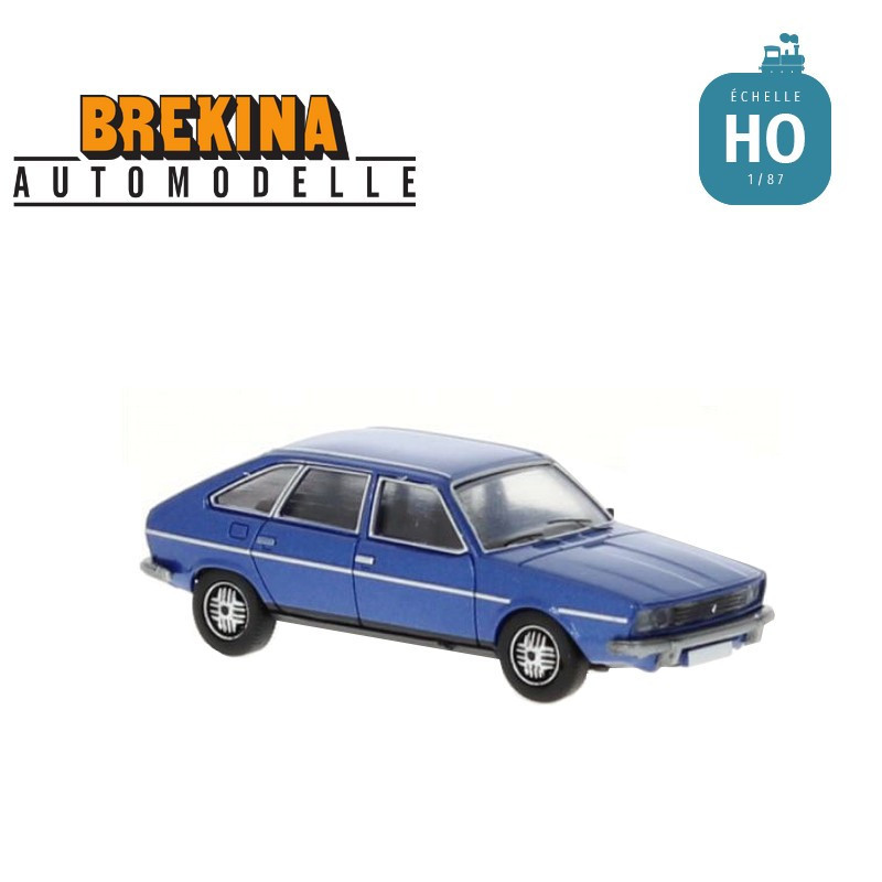Renault 30 bleu métallisé HO Brekina 7211 - Maketis