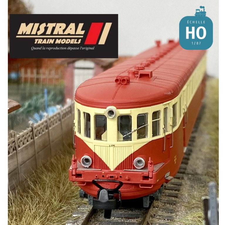 Autorail diesel de Dietrich X-3715 SNCF Ep IV Analogique HO MISTRAL 21-05-S003-Maketis Autorail diesel de Dietrich X-3715 SNCF Ep IV Analogique HO MISTRAL 21-05-S003-Maketis