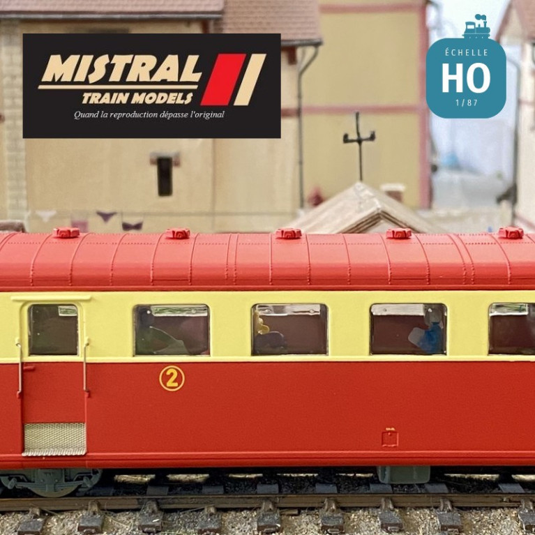 Autorail diesel de Dietrich X-3715 SNCF Ep IV Analogique HO MISTRAL 21-05-S003-Maketis Autorail diesel de Dietrich X-3715 SNCF Ep IV Analogique HO MISTRAL 21-05-S003-Maketis