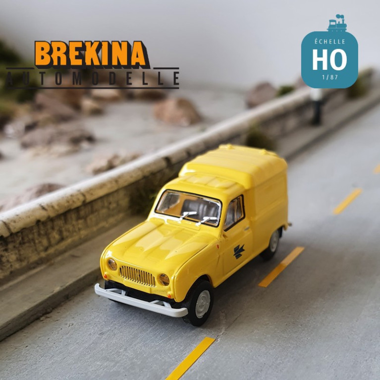 Renault 4L fourgonnette 1961 PTT HO Brekina 2421 - Maketis Renault 4L fourgonnette 1961 PTT HO Brekina 2421 - Maketis