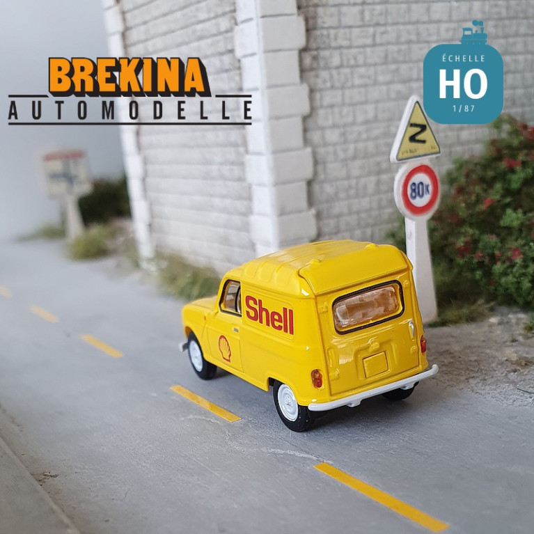 Renault 4L fourgonnette 1961 Shell HO Brekina 2455 - Maketis Renault 4L fourgonnette 1961 Shell HO Brekina 2455 - Maketis