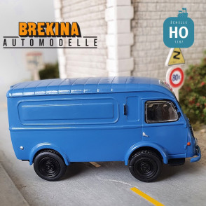 Camionnette Renault 1000 kg 1950 bleu HO Brekina 3780 - Maketis