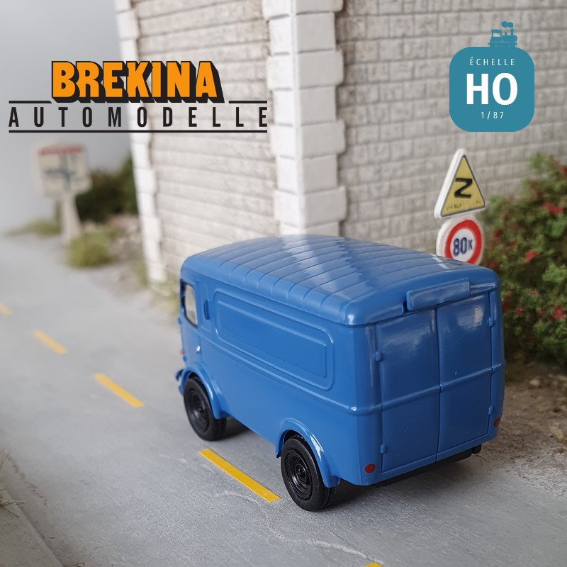 Camionnette Renault 1000 kg 1950 bleu HO Brekina 3780 - Maketis