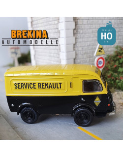 Camionnette Renault 1000 kg 1950 Service Renault HO Brekina 3790 - Maketis