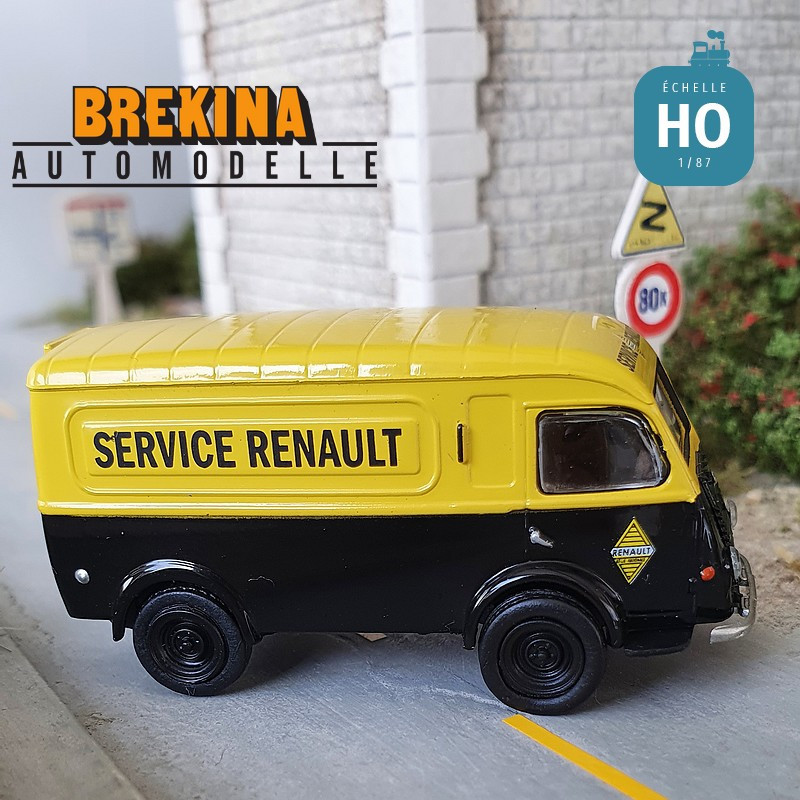 Camionnette Renault 1000 kg 1950 Service Renault HO Brekina 3790 - Maketis