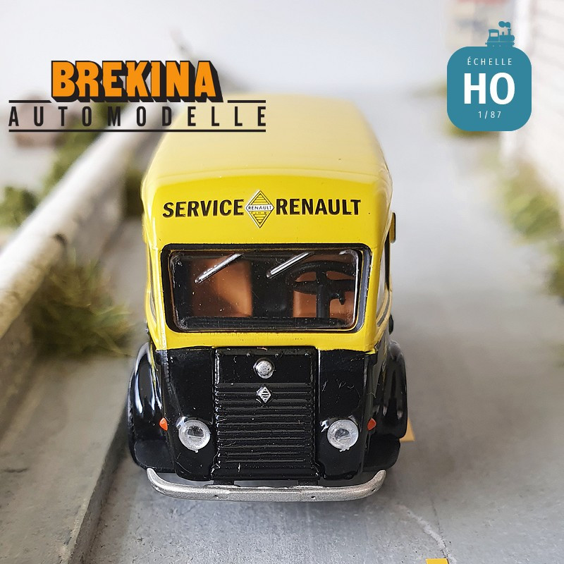 Camionnette Renault 1000 kg 1950 Service Renault HO Brekina 3790 - Maketis