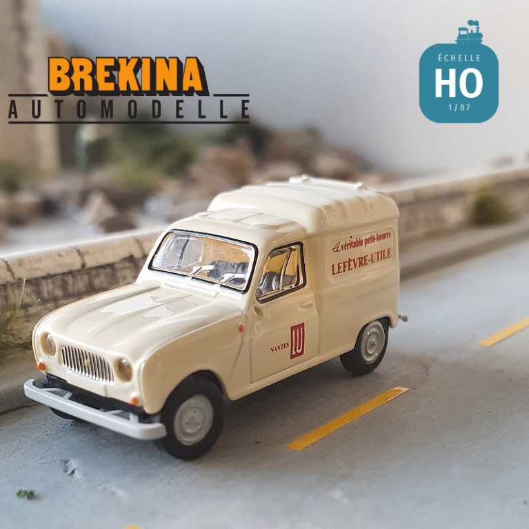 Renault 4L fourgonnette 1961 LU HO Brekina 2451 - Maketis Renault 4L fourgonnette 1961 LU HO Brekina 2451 - Maketis