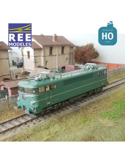 Locomotive électrique BB 9267 Livrée Origine Verte Mistral SNCF EP III Digital son HO REE MB-081S