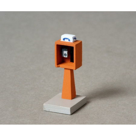 Concrete telephone for railway crossings Ep IV/V H0 Decapod 4654 - Maketis Concrete telephone for railway crossings Ep IV/V H0 Decapod 4654 - Maketis