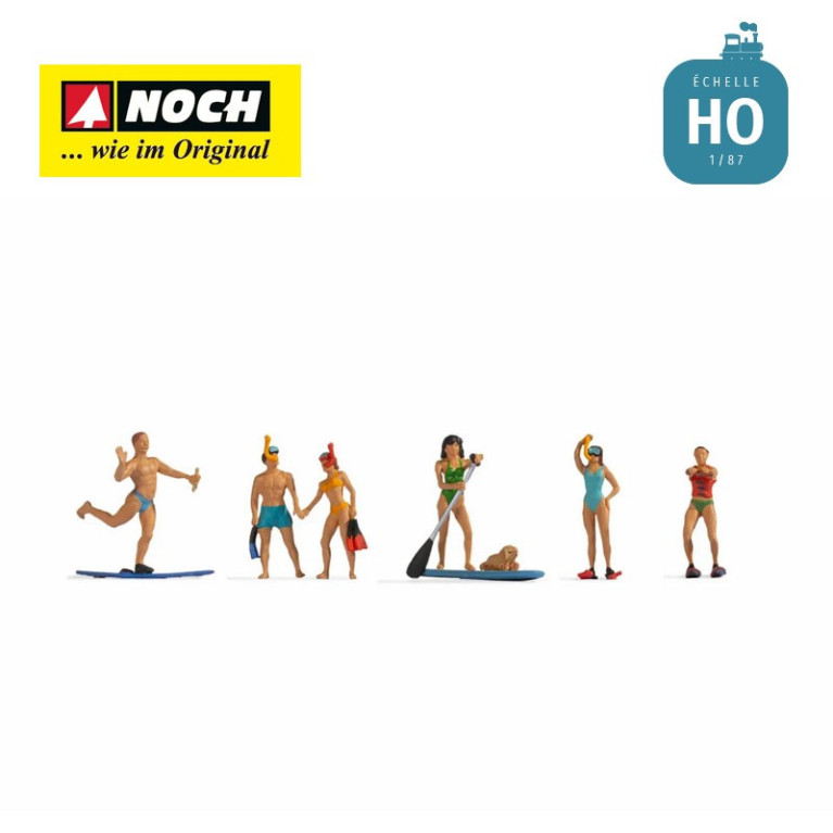 Sportifs aquatiques HO Noch 15854 Sportifs aquatiques HO Noch 15854