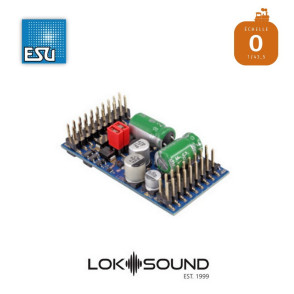 Décodeur sonore LokPilot V5.0 L multi protocole échelle O,G et 1 ESU 58315 - Maketis