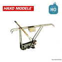 Levier d'aiguillage type TR Saxby 2eme type HO Haxo Modèle HM45053 - Maketis