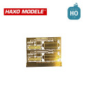 Levier d'aiguillage SEI spécial embranchement industriel 2 pcs HO Haxo Modèle HM45054 - Maketis