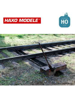 Levier d'aiguillage SEI spécial embranchement industriel 2 pcs HO Haxo Modèle HM45054
