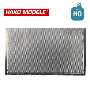 Grillage maille losange 0.30 x 0,4mm fil 0.13mm HO Haxo Modèle HM00182