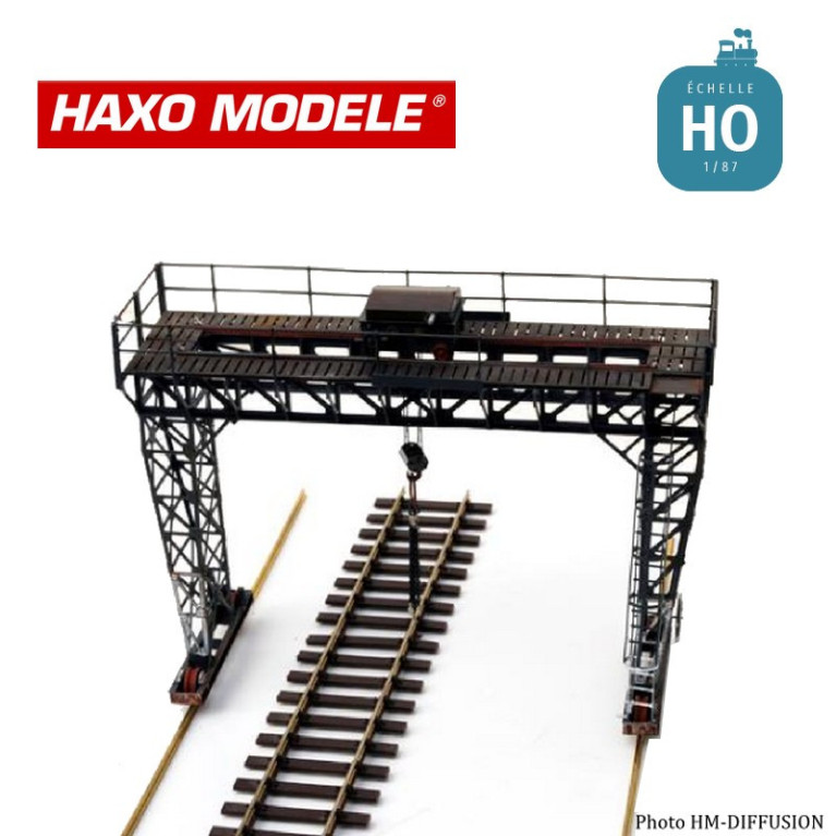 Portique de manutention de 10 tonnes HO Haxo Modèle HM45002  - Maketis