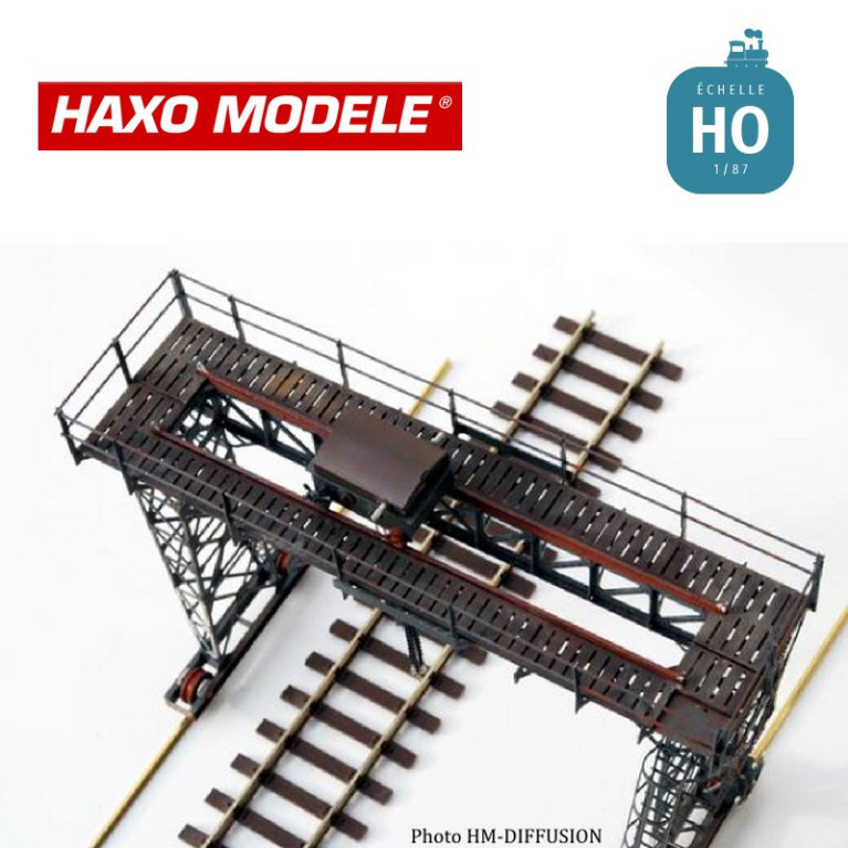 Portique de manutention de 10 tonnes HO Haxo Modèle HM45002  - Maketis
