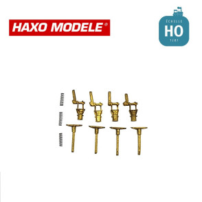 Boisseau type autorail, plateau large (ABJ, X 2800, X 2400, etc) HO Haxo Modèle HM84036  - Maketis