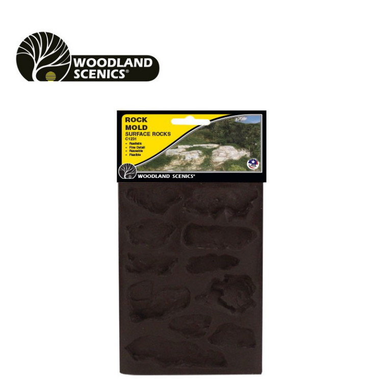 Moule roches de surface Woodland Scenics C1231 - Maketis Moule roches de surface Woodland Scenics C1231 - Maketis