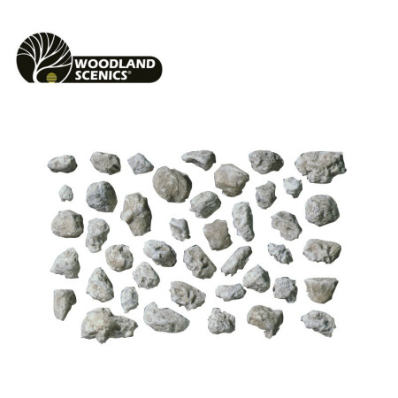 Moule petits rochers Woodland Scenics C1232 - Maketis