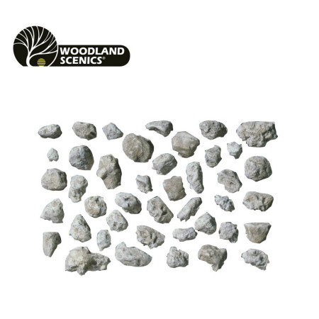 Moule petits rochers Woodland Scenics C1232 - Maketis Moule petits rochers Woodland Scenics C1232 - Maketis