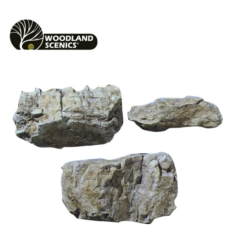 Moule rochers aléatoires Woodland Scenics C1234 - Maketis