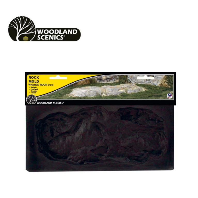 Moule rocher lavé Woodland Scenics C1242 - Maketis Moule rocher lavé Woodland Scenics C1242 - Maketis