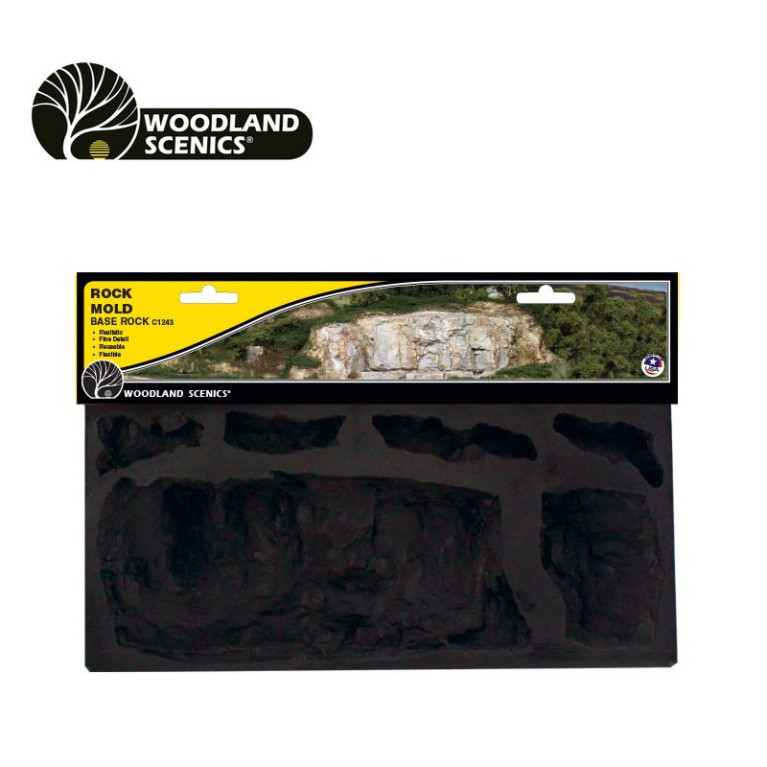 Moule rochers de base Woodland Scenics C1243 - Maketis Moule rochers de base Woodland Scenics C1243 - Maketis